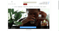 Desktop Screenshot of hushteabar.com